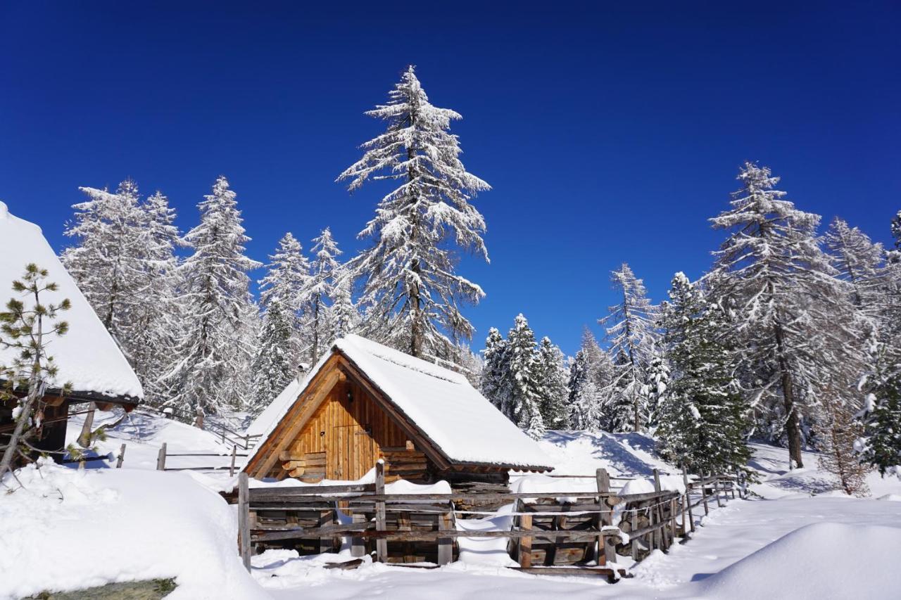 Bergheim Schmidt: Alpine Forest Huts on the Slopes Turracher Hoehe Exterior photo